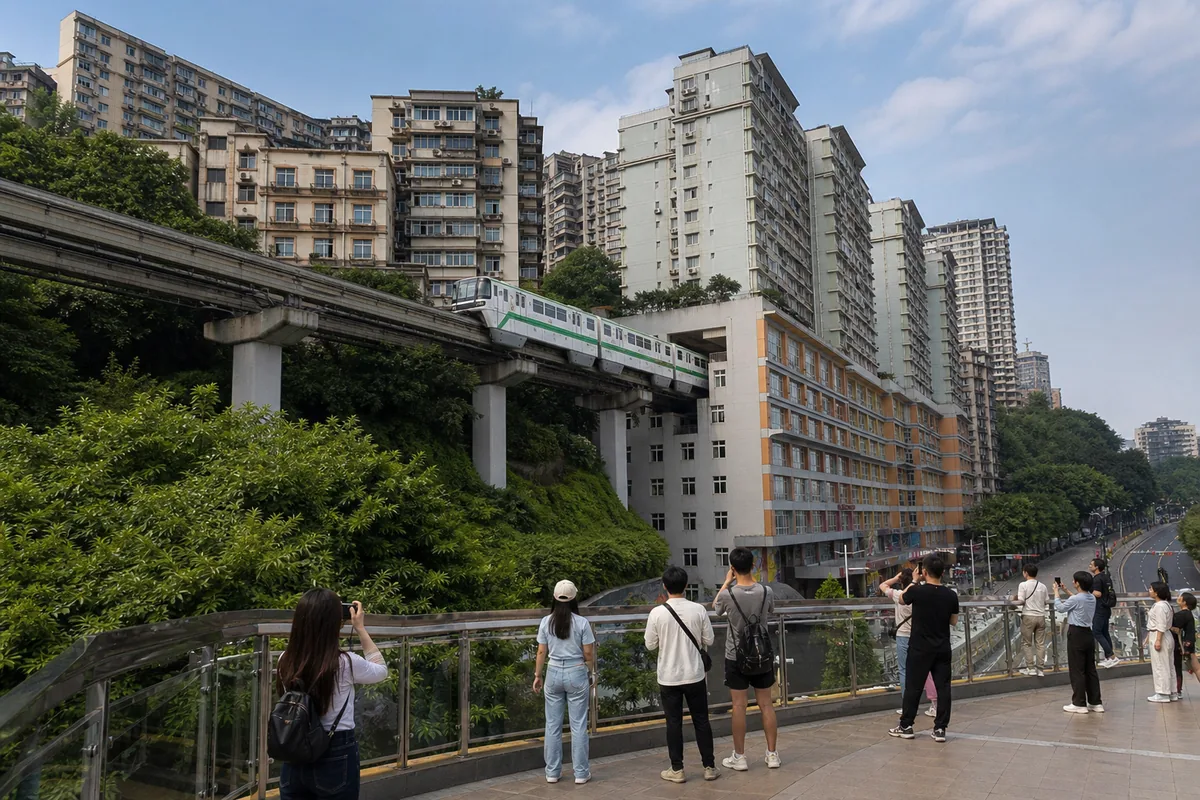 Liziba Monorail Viewpoint